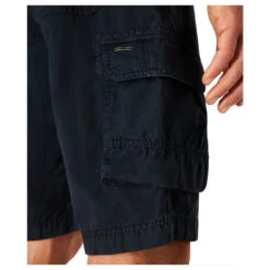 Pioneer Collin Cargo Baumwoll Bermuda Marine Blue -Modebekleidungs Geschäft pioneer jeans collin blau 6000 model detail hinten