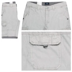 Pioneer Collin Cargo Baumwoll Bermuda Mirage Grey
