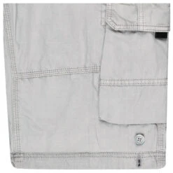 Pioneer Collin Cargo Baumwoll Bermuda Mirage Grey -Modebekleidungs Geschäft pioneer jeans collin grau 9014 detail
