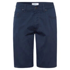Pioneer Finn Baumwoll Bermuda Dark Blue -Modebekleidungs Geschäft pioneer jeans finn shorts blau 6201 ansicht