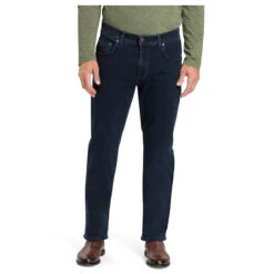 Pioneer Rando Jeans Megaflex Deep Blue -Modebekleidungs Geschäft pioneer jeans rando blau 6800 ansicht front