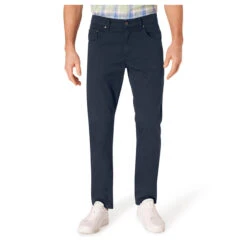 Pioneer Rando Baumwollhose Megaflex Navy -Modebekleidungs Geschäft pioneer jeans rando dunkelblau 6316 model