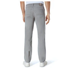 Pioneer Rando Baumwollhose Megaflex Pure Grey -Modebekleidungs Geschäft pioneer jeans rando grey 9010 model hinten