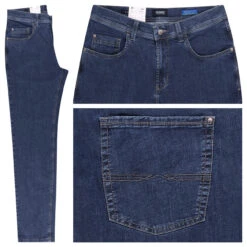 Pioneer Rando Jeans Megaflex Dark Blue Stone Wash