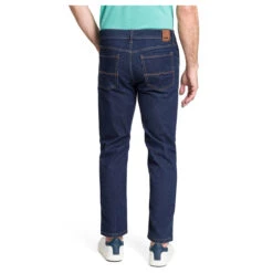 Pioneer Rando Jeans Megaflex Dark Blue -Modebekleidungs Geschäft pioneer jeans rando megaflex dunkelblau 6811 ansicht model hinten