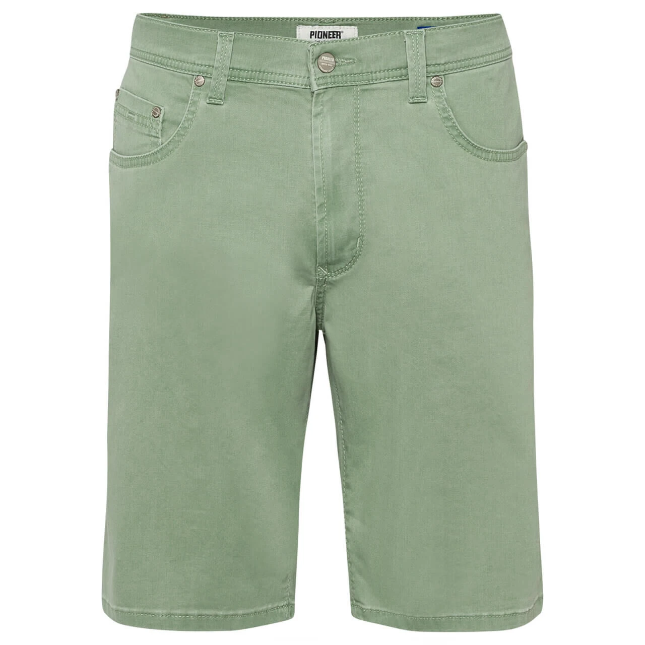 Pioneer Finn Baumwoll Bermuda Megaflex Apple Green 3 Pioneer Finn Baumwoll Bermuda Megaflex Apple Green – Bild 3