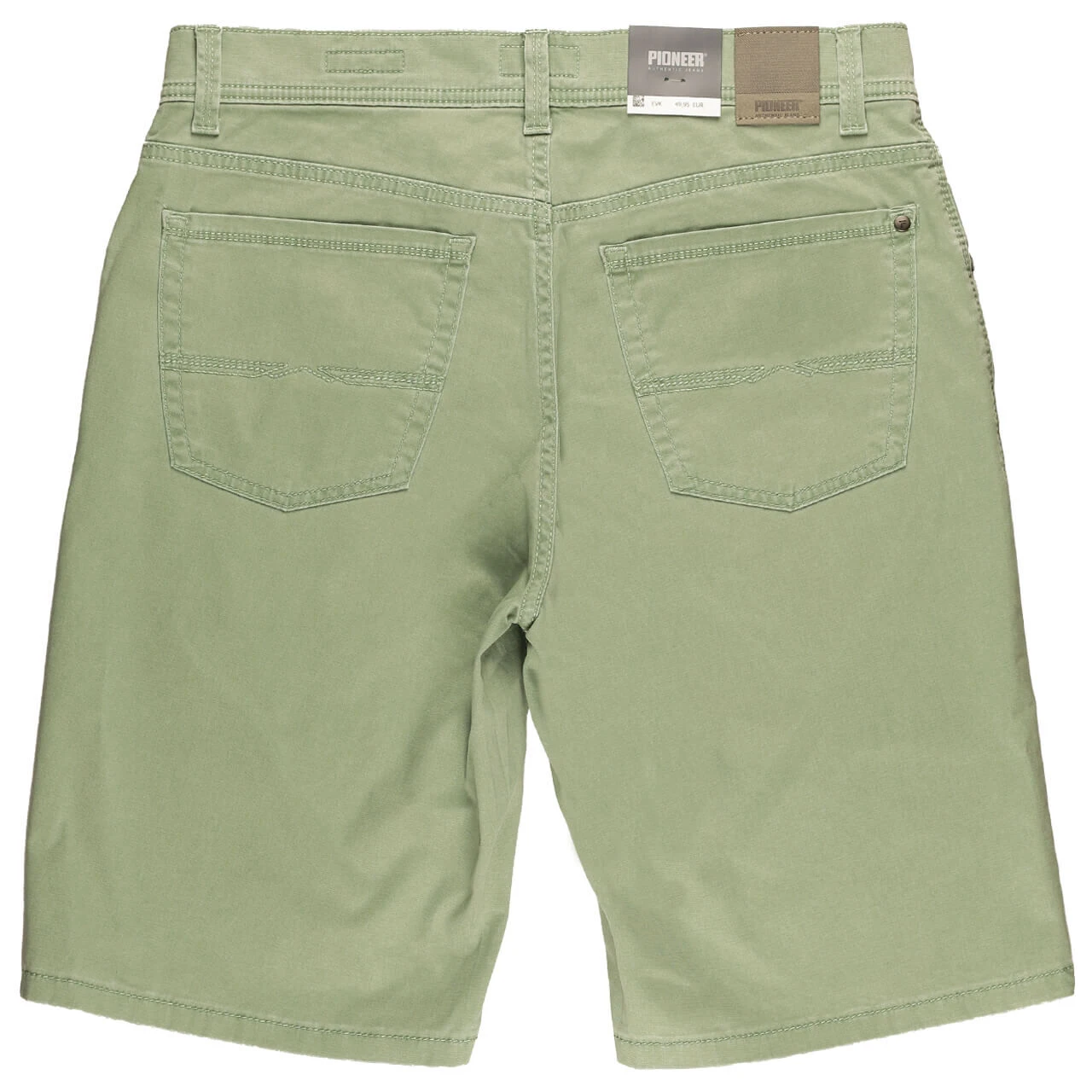 Pioneer Finn Baumwoll Bermuda Megaflex Apple Green 2 Pioneer Finn Baumwoll Bermuda Megaflex Apple Green – Bild 2