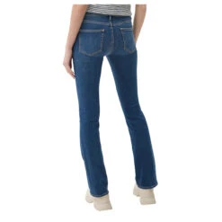 S.Oliver Damen Jeans Beverly Blue Wash -Modebekleidungs Geschäft s oliver jeans beverly blau 56z5 ansicht hinten