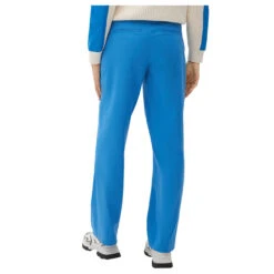 S.Oliver Damen Baumwollhose Blue -Modebekleidungs Geschäft s oliver jeans blau 5547 ansicht model hinten