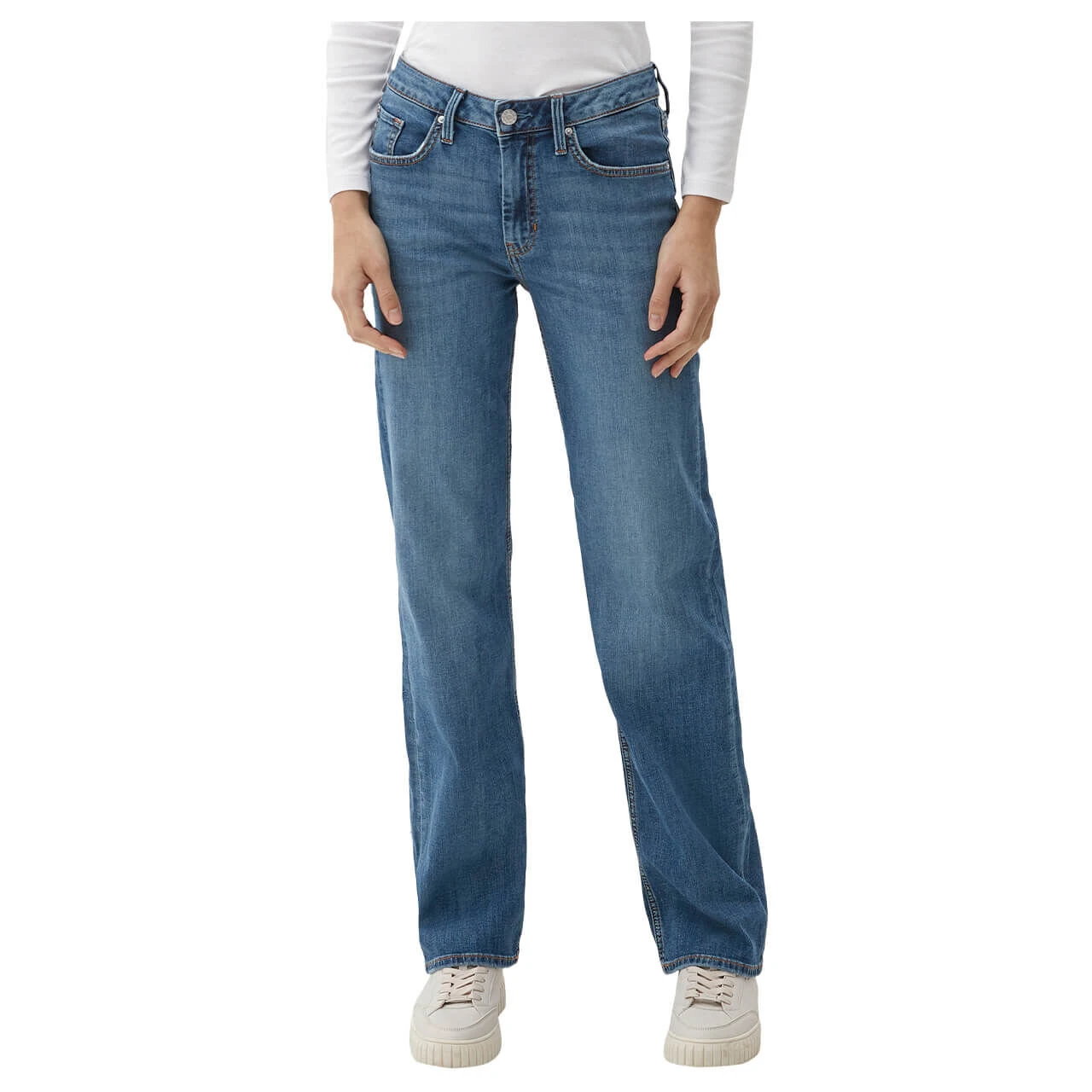 S.Oliver Damen Jeans Karolin Light Blue Washed 3 S.Oliver Damen Jeans Karolin Light Blue Washed – Bild 3