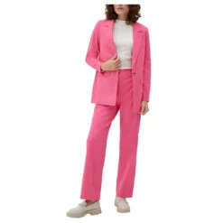 S.Oliver Damen Baumwollhose Lilac Pink -Modebekleidungs Geschäft s oliver jeans rosa 4424 anischt model