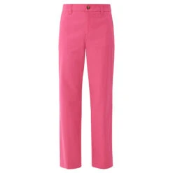 S.Oliver Damen Baumwollhose Lilac Pink