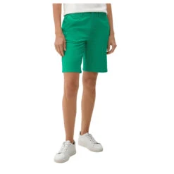 S.Oliver Damen Baumwoll Chino Bermuda Green 6 S.Oliver Damen Baumwoll Chino Bermuda Green -Modebekleidungs Geschäft s oliver jeans shorts gruen 7646 ansicht