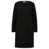 S.Oliver Damen Langarm Kleid Black Structured