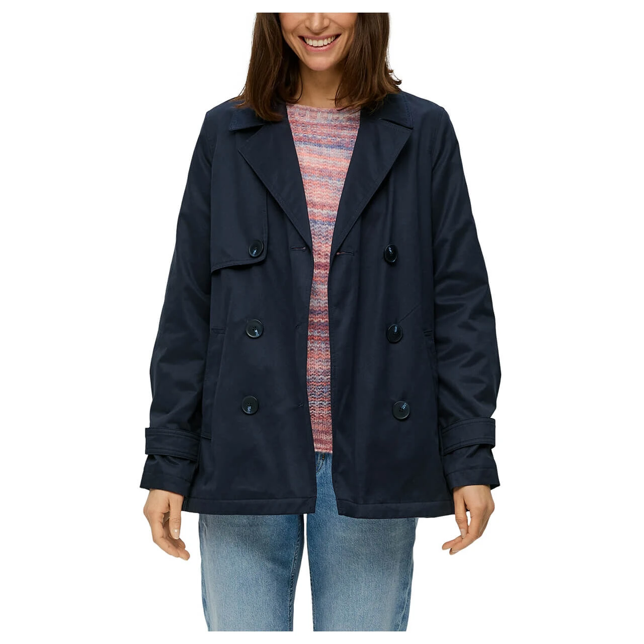 S.Oliver Damen Jacke Midnight Navy 2 S.Oliver Damen Jacke Midnight Navy – Bild 2