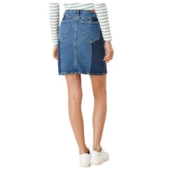 S.Oliver Jeansrock Blue Denim 6 S.Oliver Jeansrock Blue Denim -Modebekleidungs Geschäft s oliver rock jeans blau 56z3 ansicht hinten