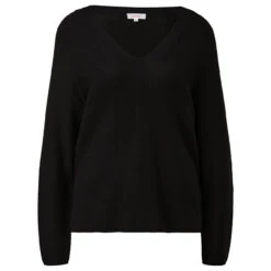 S.Oliver Damen Pullover Deep Black