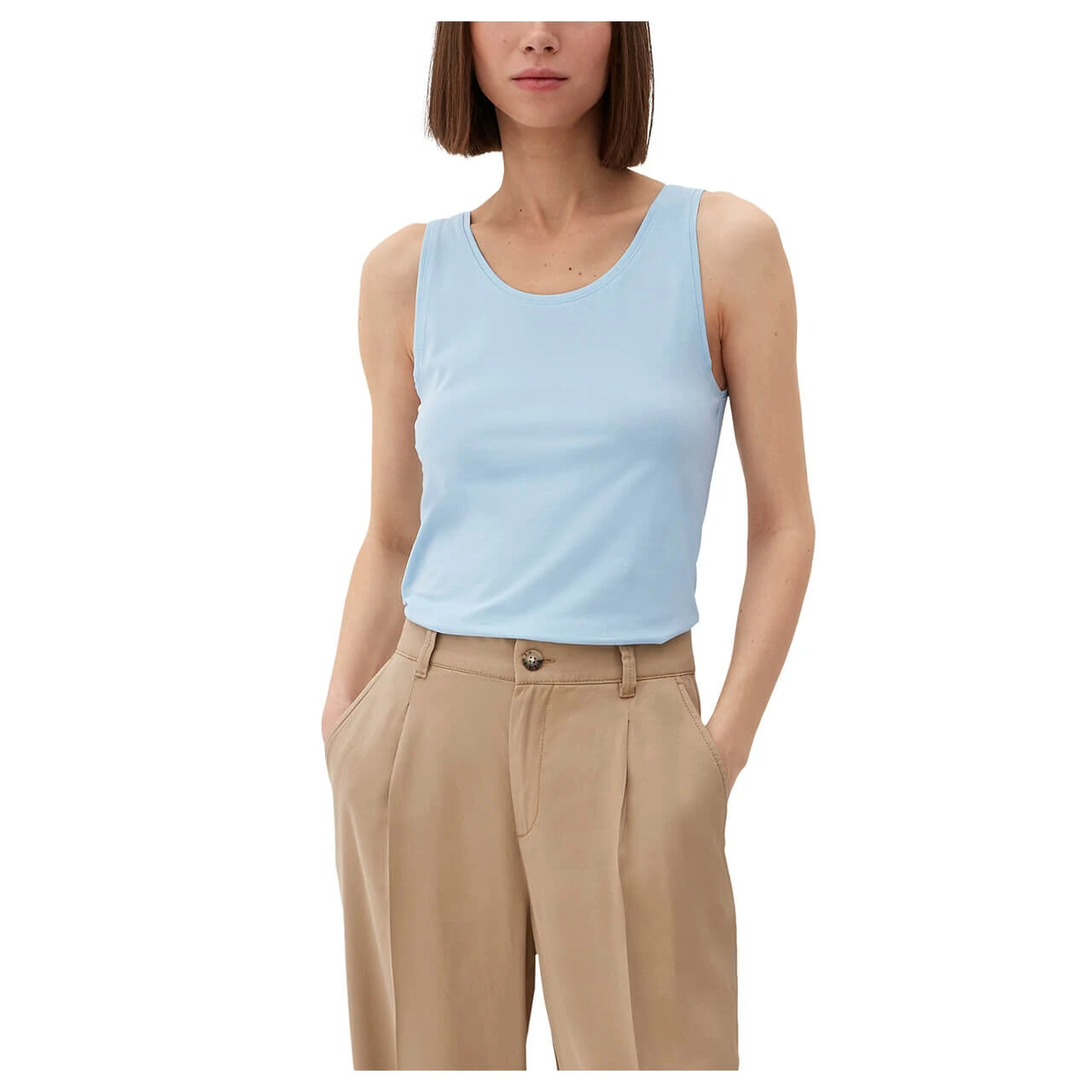 S.Oliver Damen Top Light Blue 2 S.Oliver Damen Top Light Blue – Bild 2
