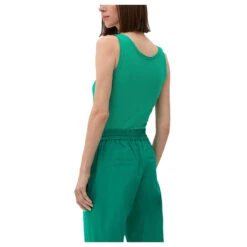 S.Oliver Damen Top Green 6 S.Oliver Damen Top Green -Modebekleidungs Geschäft s oliver top gruen 7646 ansicht hinten