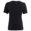 Soquesto Damen T-Shirt Elegant Black