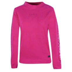 Soquesto Damen Sweatshirt Fuchsia