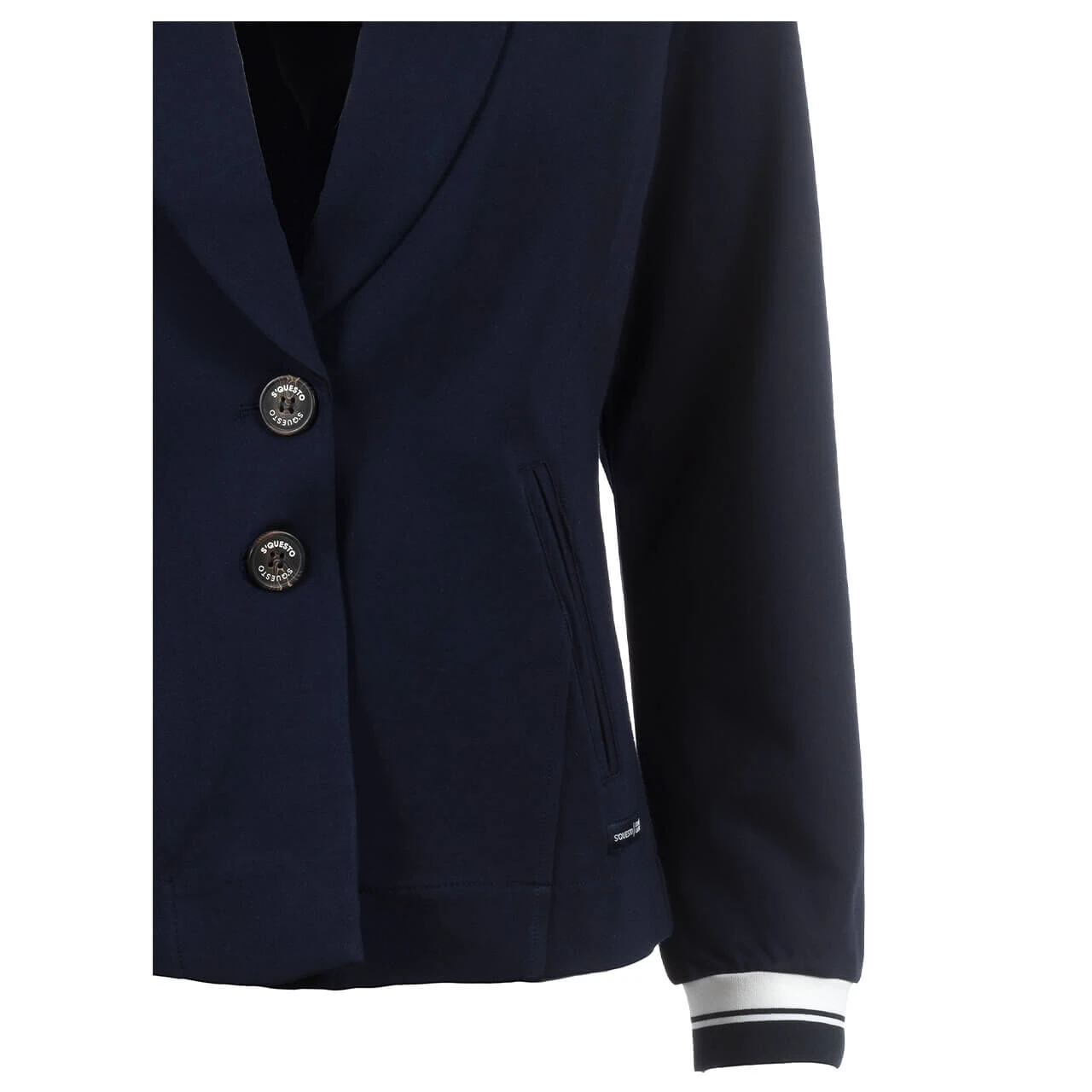 Soquesto Sweat Blazer Navy Blue 4 Soquesto Sweat Blazer Navy Blue – Bild 4