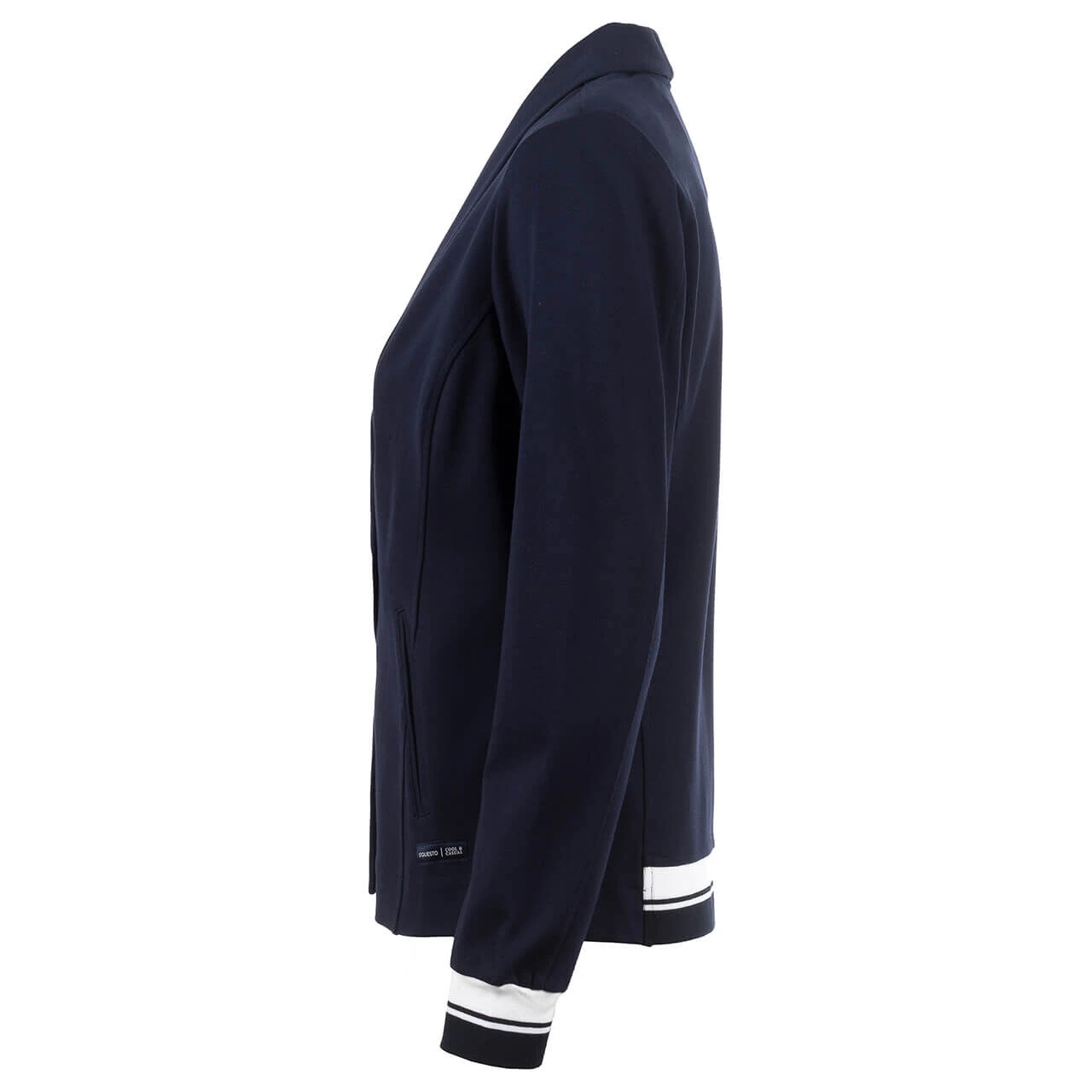 Soquesto Sweat Blazer Navy Blue 3 Soquesto Sweat Blazer Navy Blue – Bild 3