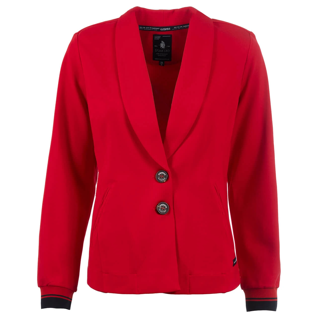 Soquesto Sweat Blazer Candy Red 1 Soquesto Sweat Blazer Candy Red