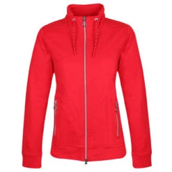 Soquesto Eva Sweatjacke Deep Red