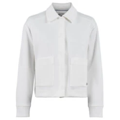 Soquesto Damen Shirtjacke Off White