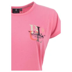 Soquesto Damen T-Shirt Flamingo Print 5 Soquesto Damen T-Shirt Flamingo Print -Modebekleidungs Geschäft soquesto t shirt flamingo 1303 detail