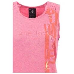 Soquesto Damen Top Flamingo Sequins -Modebekleidungs Geschäft soquesto top flamingo 1303 detail