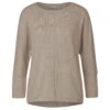 Street One Damen 3/4 Arm Pullover 2-Color Knit Look Sand Melange