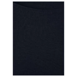 Street One Ada T-Shirt Deep Blue -Modebekleidungs Geschäft street one ada t shirt 1 2 arm blau 11238 ansicht detail