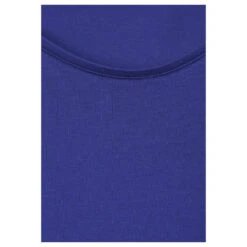 Street One Damen Top Anni Intense Royal Blue -Modebekleidungs Geschäft street one anni top blau 15614 detail