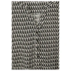 Street One Damen Langarm Bluse Bamika Black White Printed -Modebekleidungs Geschäft street one bamika print schwarz 20001 detail