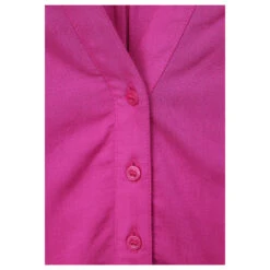 Street One Damen Langarm Bluse Bamika Bright Cozy Pink -Modebekleidungs Geschäft street one bamika solid rosa 15463 detail