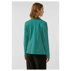 Street One Basic Blazer Lagoon Green -Modebekleidungs Geschäft street one basic blazer gruen 14957 hinten