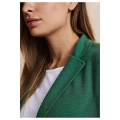 Street One Damen Blazer Basic Fresh Green Melange 10 Street One Damen Blazer Basic Fresh Green Melange -Modebekleidungs Geschäft street one basic blazer gruen 15376 model detail