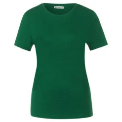 Street One Basic Interlock T-Shirt Gentle Green