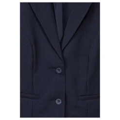 Street One Hanni Blazer Deep Blue 11 Street One Hanni Blazer Deep Blue -Modebekleidungs Geschäft street one blazer blau 11238 detail