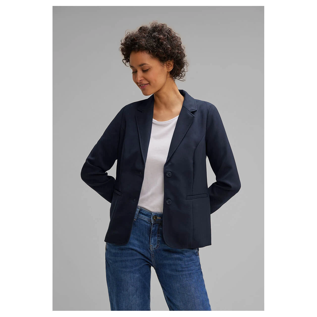 Street One Hanni Blazer Deep Blue 2 Street One Hanni Blazer Deep Blue – Bild 2
