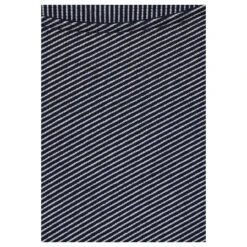 Street One 3/4 Arm Shirt Diagonal Rib Stripes Deep Blue -Modebekleidungs Geschäft street one diagonal rib stripe shirt schwarz 21238 detail