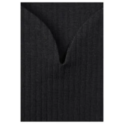 Street One Damen T-Shirt Ada Black 9 Street One Damen T-Shirt Ada Black -Modebekleidungs Geschäft street one heart shape style ada v shirt schwarz 10001 detail