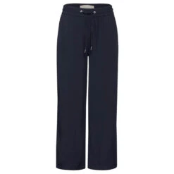 Street One Emee Wide Leg 7/8 Hose Deep Blue
