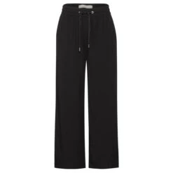Street One Emee Wide Leg 7/8 Hose Black