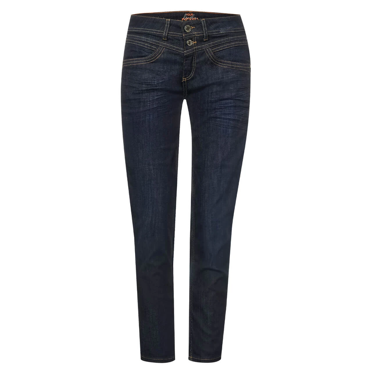 Street One Jane 7/8 Jeans Dark Blue Indigo 1 Street One Jane 7/8 Jeans Dark Blue Indigo