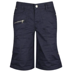 Street One Yulius Baumwoll Bermuda Deep Blue