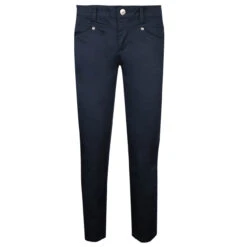 Street One Yulius Satin 7/8 Baumwollhose Deep Blue