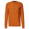 Street One Men Fine Structured Pullover Pumpkin Orange